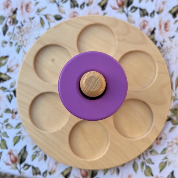 Lovevery Flexible Wooden Stacker - Picture 6 of 6